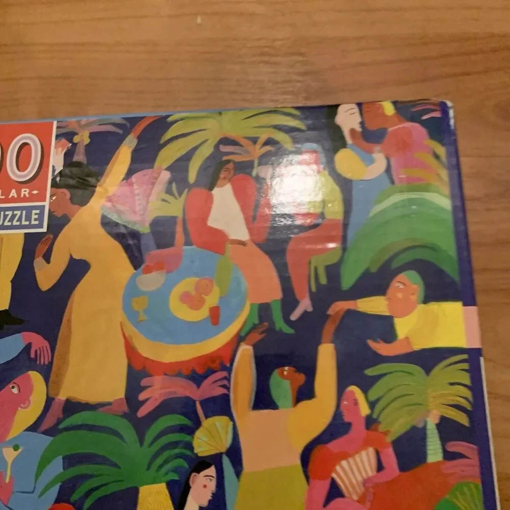 EeBoo Peace & Love Celebration Jigsaw Puzzle 1000 Pieces